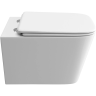 Чаша унитаза подвесного BELBAGNO DUE-TOR безободкового BB5171CH-TOR