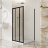 Душевой уголок BELBAGNO UNO-195-AHF-31-100/80-C-NERO