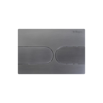 Кнопка смыва BELBAGNO BB-11-GM оружейная сталь