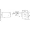 Комплект BELBAGNO BB3103CHR/SC/BB002-80/BB005-PR-CHROME