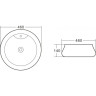 Раковина BELBAGNO BB1398